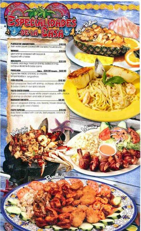 Las Islitas - Galt, CA menu_pic