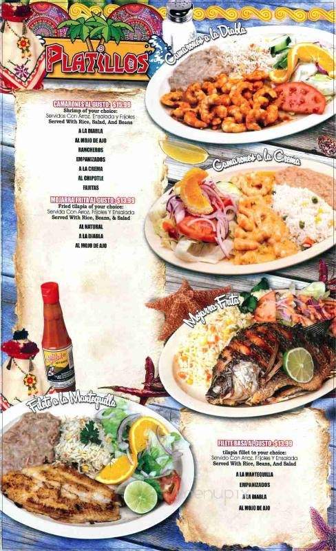 Las Islitas - Galt, CA menu_pic