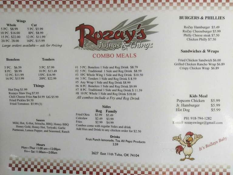 Rozay's Wingz 2 - Tulsa, OK