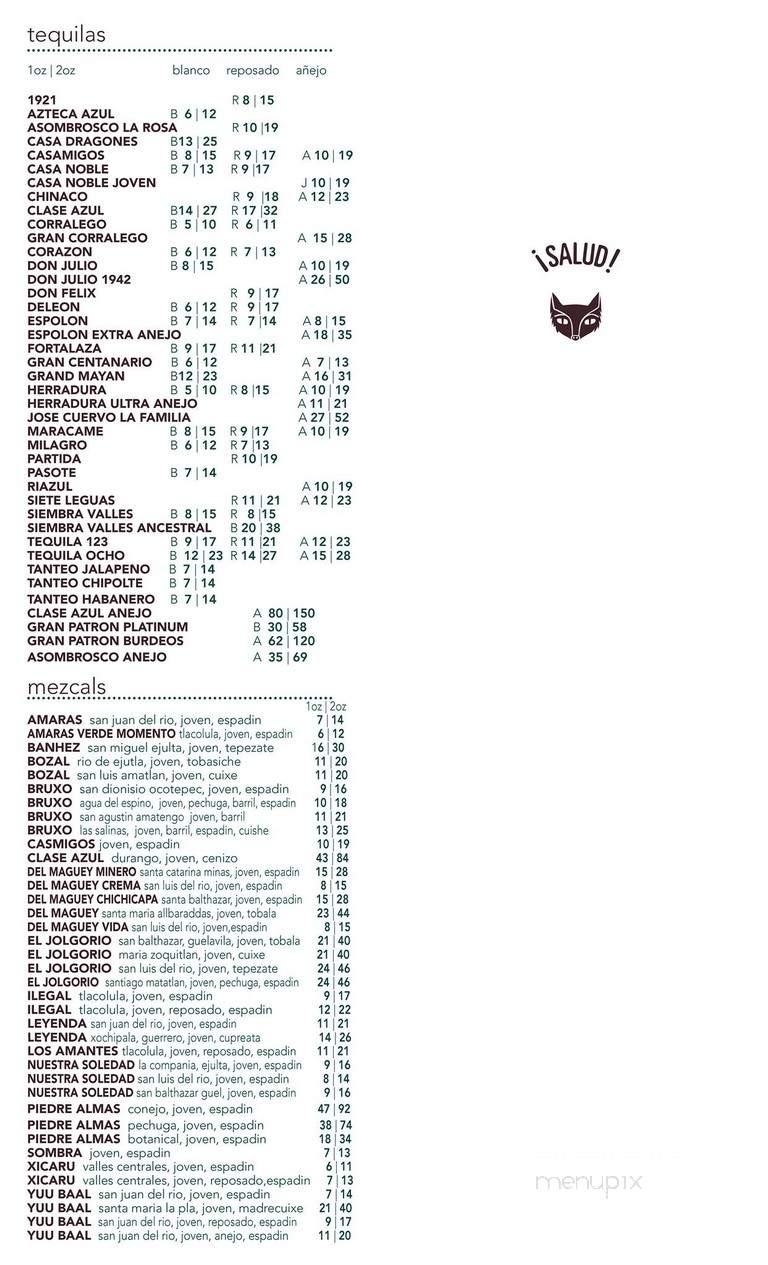 Evarito's - Norwalk, CT menu_pic