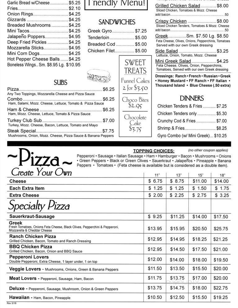 Nicko's Pizza - Van Wert, OH menu_pic
