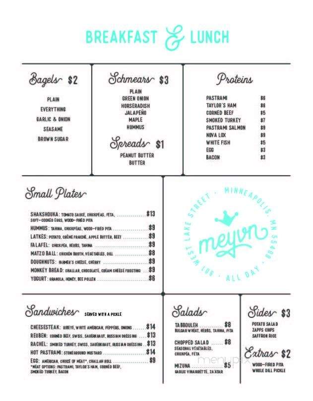 Meyvn - Minneapolis, MN menu_pic
