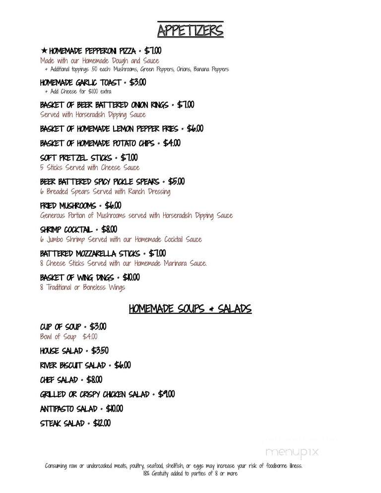 Bates Restaurant And Lounge - Uhrichsville, OH menu_pic