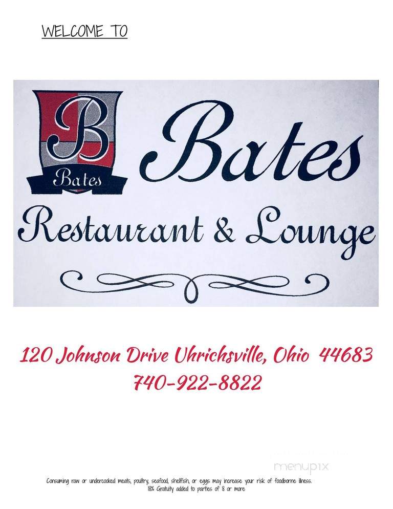Bates Restaurant And Lounge - Uhrichsville, OH