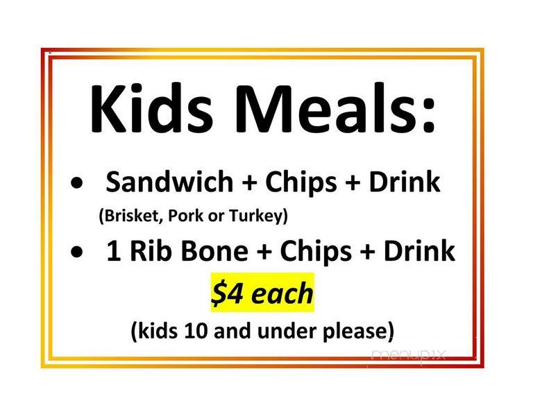 Red Beard BBQ - Clearfield, UT menu_pic