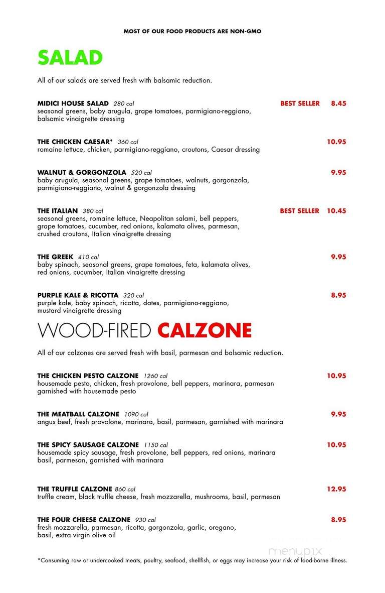 MidiCi The Neapolitan Pizza Company - Naperville, IL menu_pic
