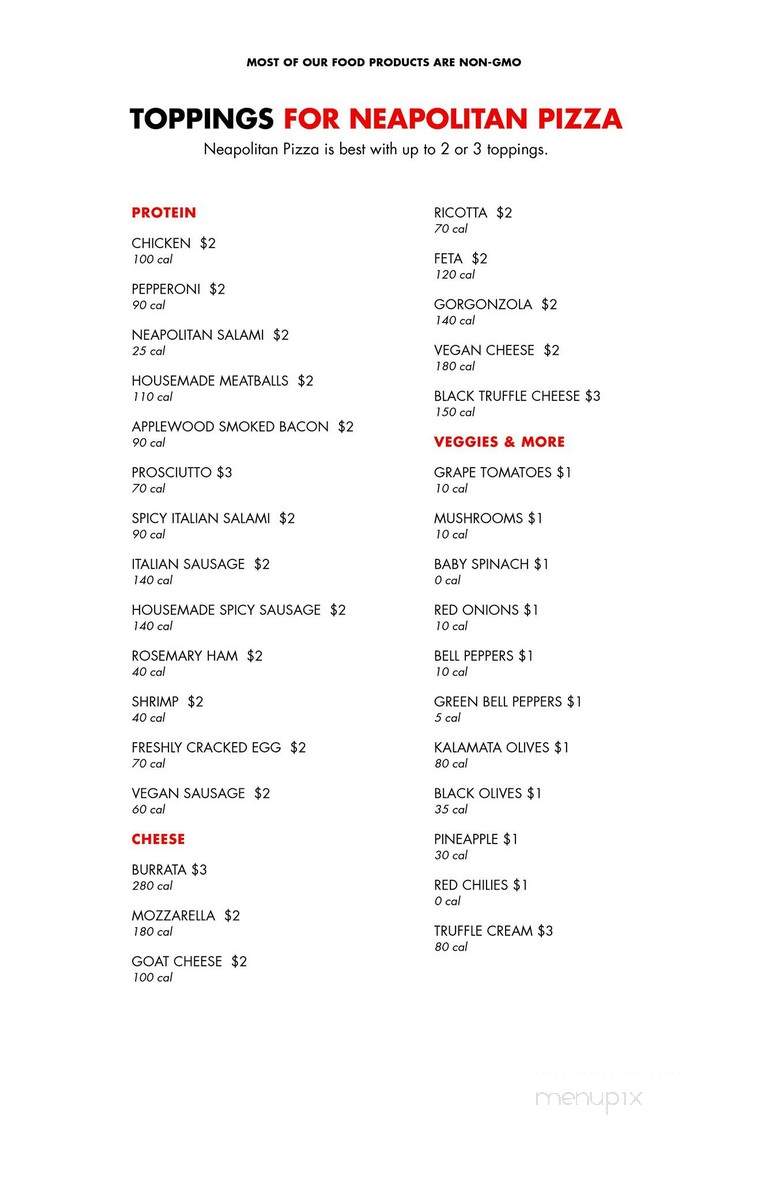 MidiCi The Neapolitan Pizza Company - Naperville, IL menu_pic