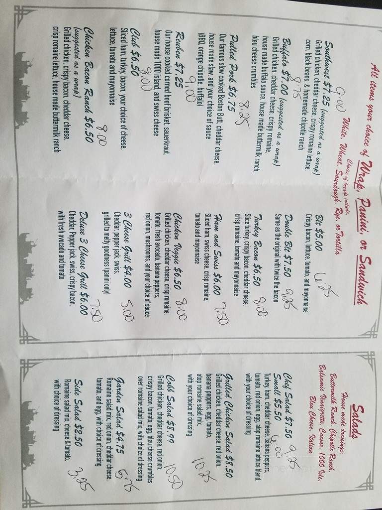 The Canal House Eatery - Miamisburg, OH menu_pic