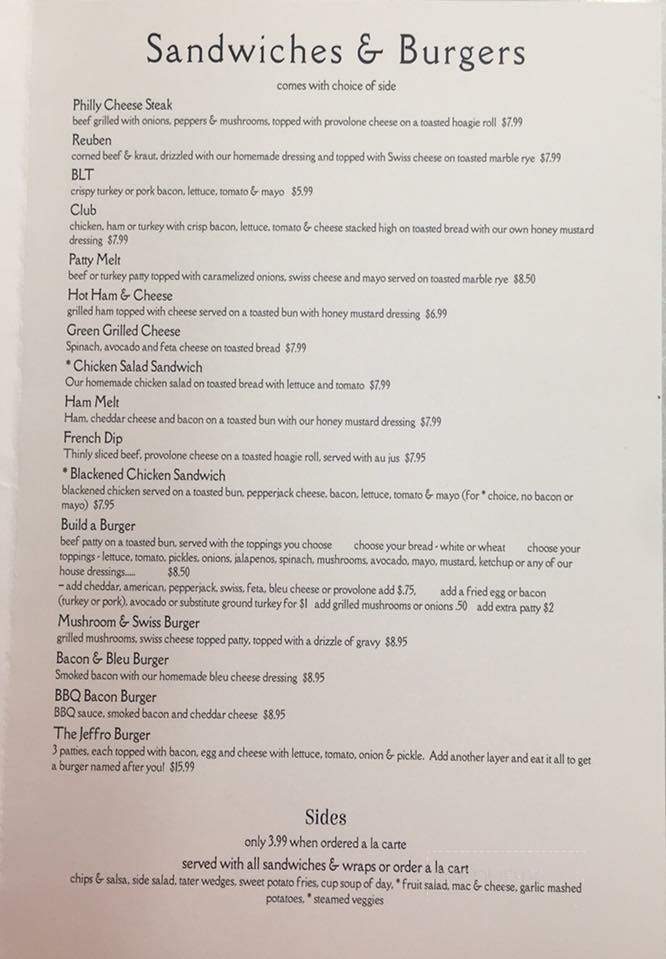 Cindy's Sweets & Eats - Heber Springs, AR menu_pic
