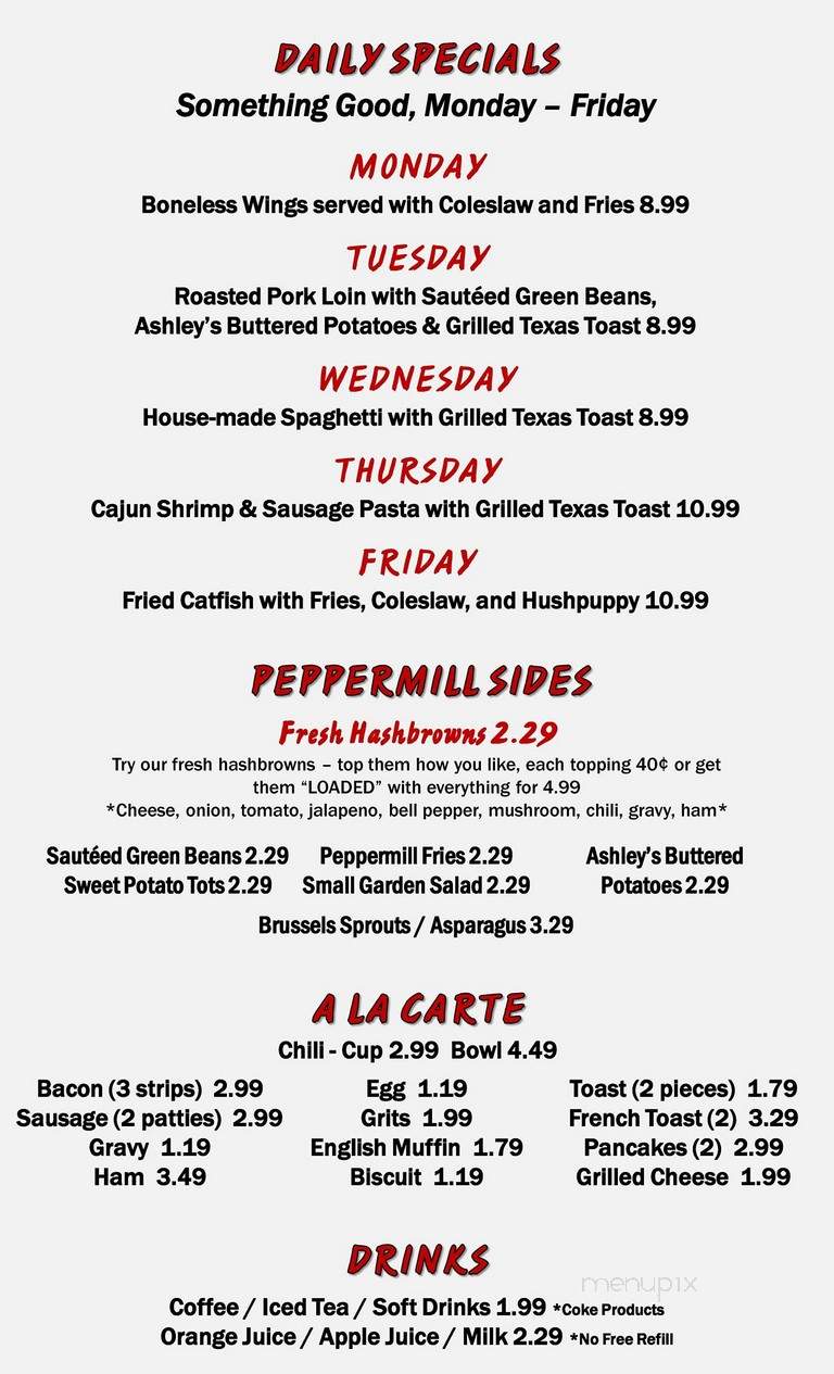 Peppermill Cafe & Grill - Cabot, AR