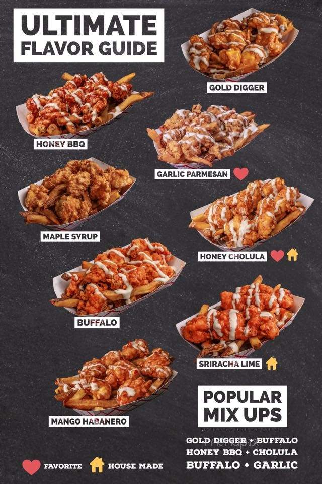 Blazin' Buffalo - Jacksonville, FL menu_pic