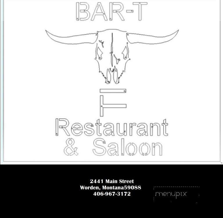 Bar T Restaurant and Saloon - Worden, MT