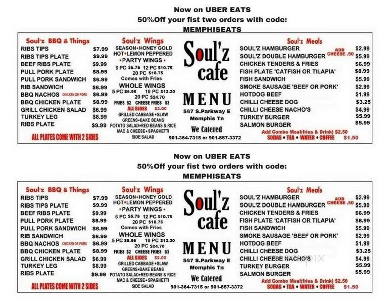 Soul'z Cafe - Memphis, TN