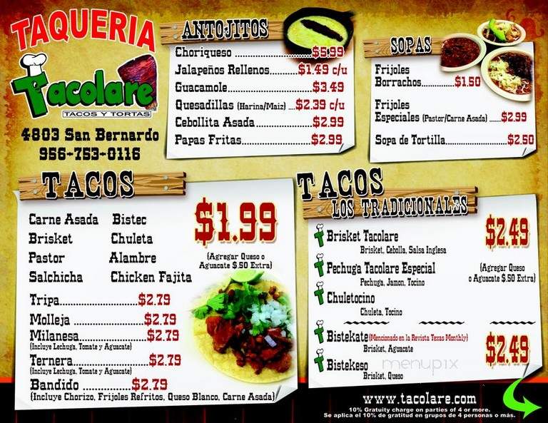 Taqueria Tacolare - Laredo, TX