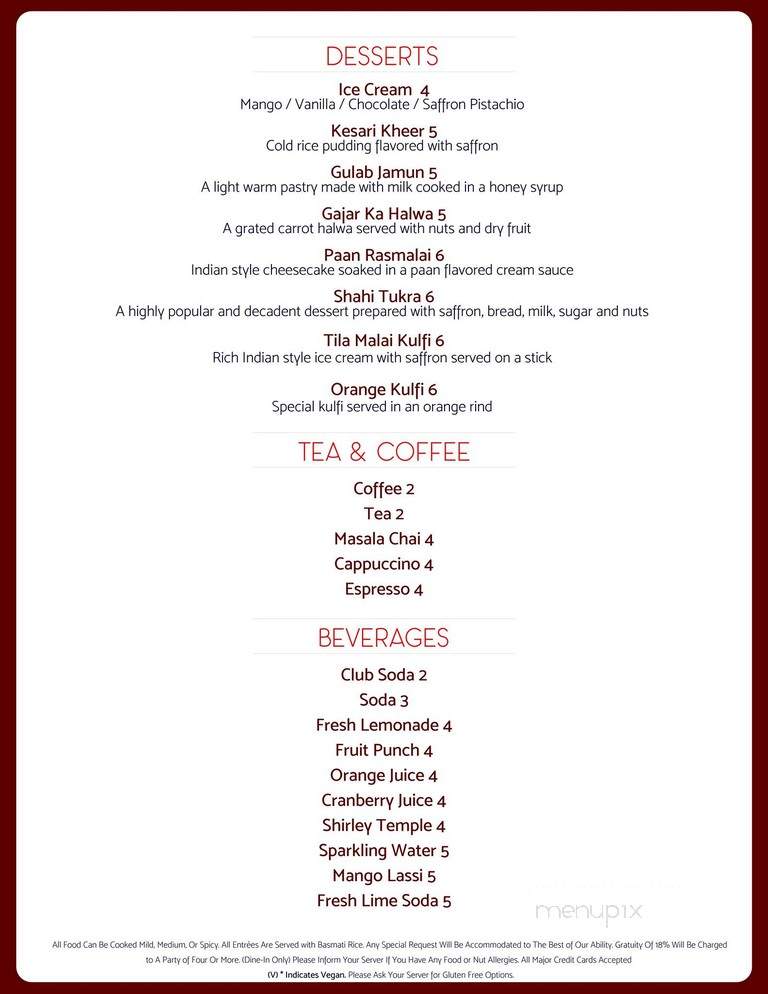 Saffron Wyckoff - Wyckoff, NJ menu_pic