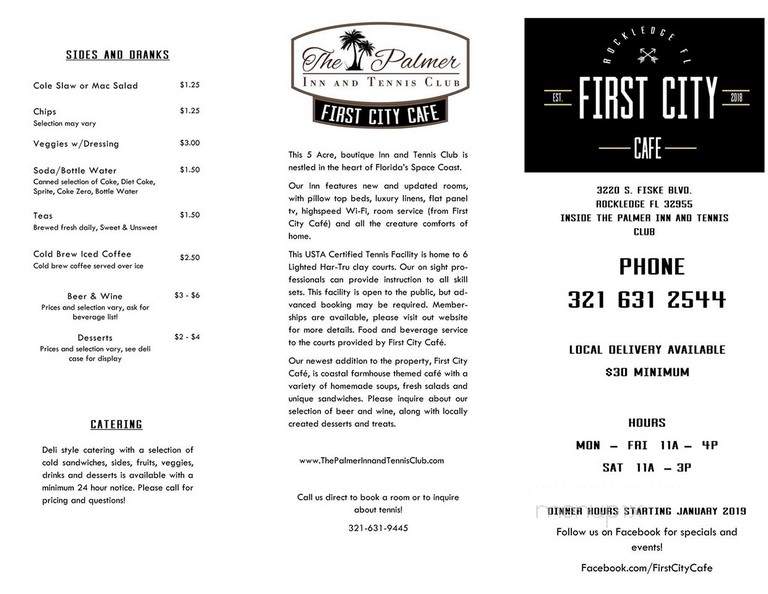 First City Cafe - Rockledge, FL