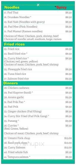 Thai Licious - Apollo Beach, FL menu_pic