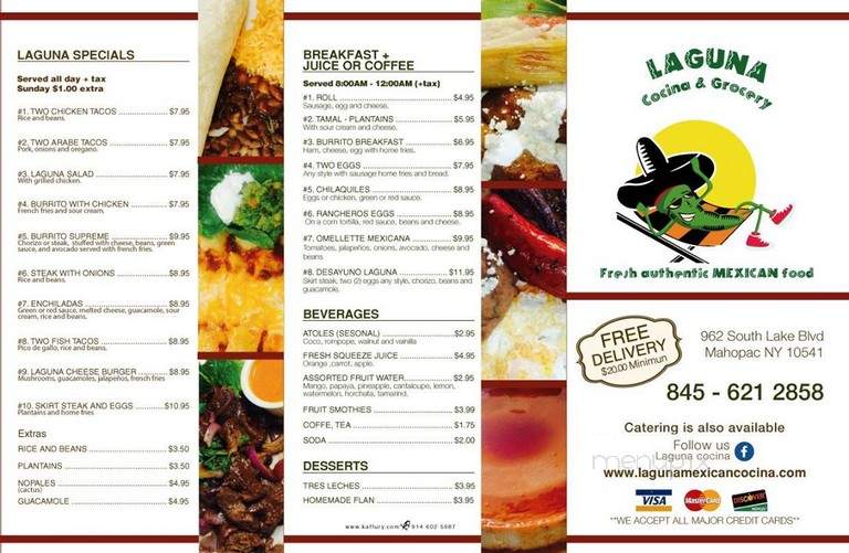 Casa Maya - White Plains, NY menu_pic