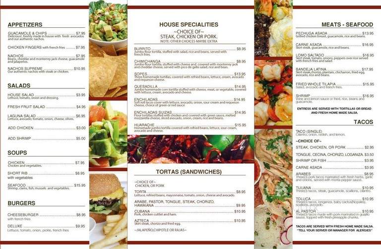Casa Maya - White Plains, NY menu_pic