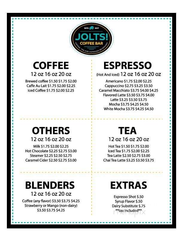Jolts Coffee Bar - Tracy, CA