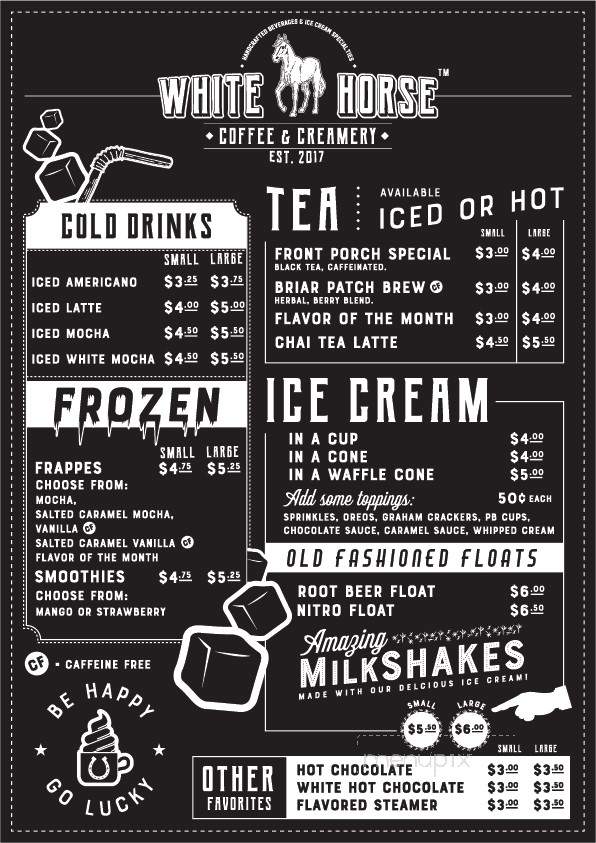 White Horse Coffee & Creamery - Jenkintown, PA