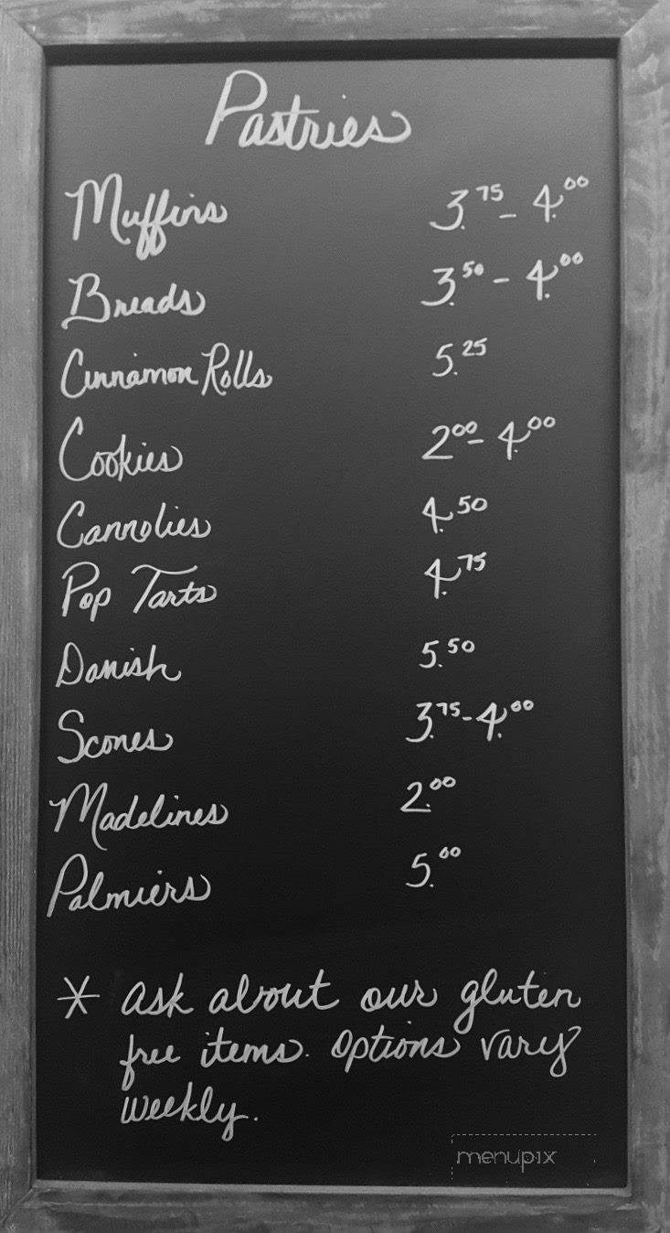 The Coffee Cottage - Woodland Park, CO menu_pic