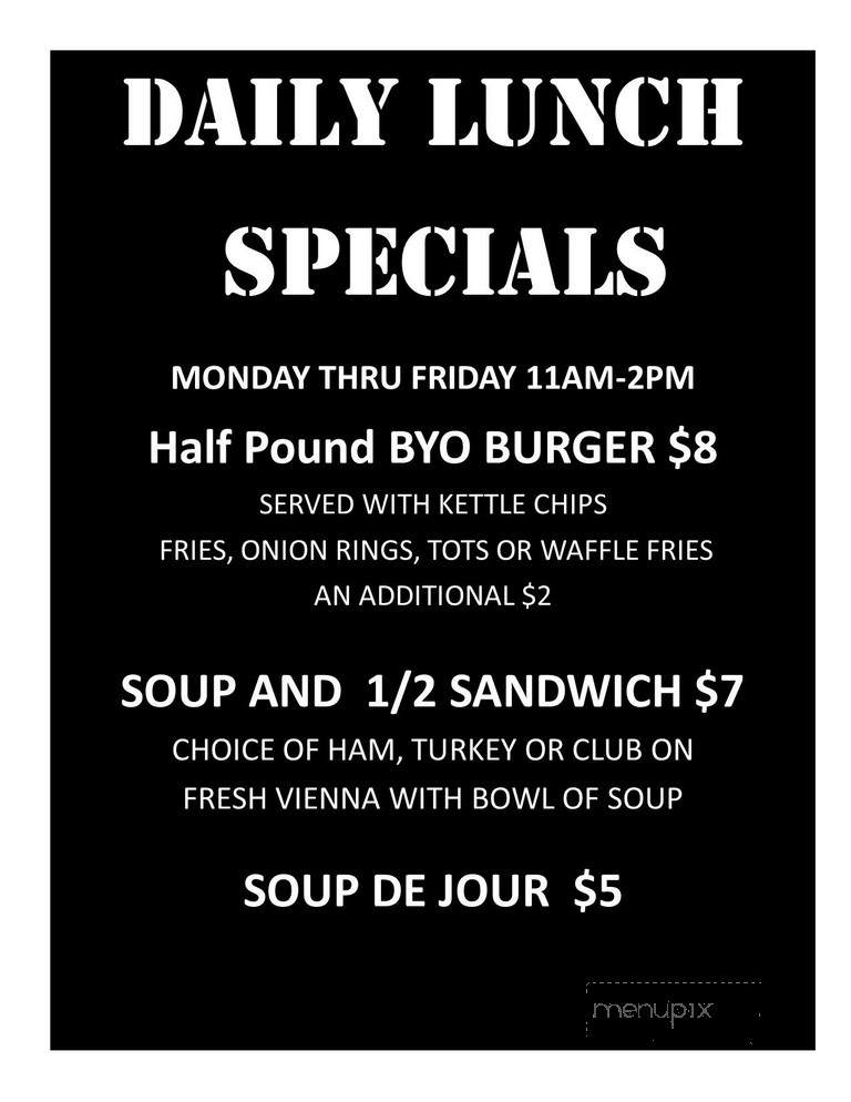 Alibi Drinkery - Lakeville, MN menu_pic