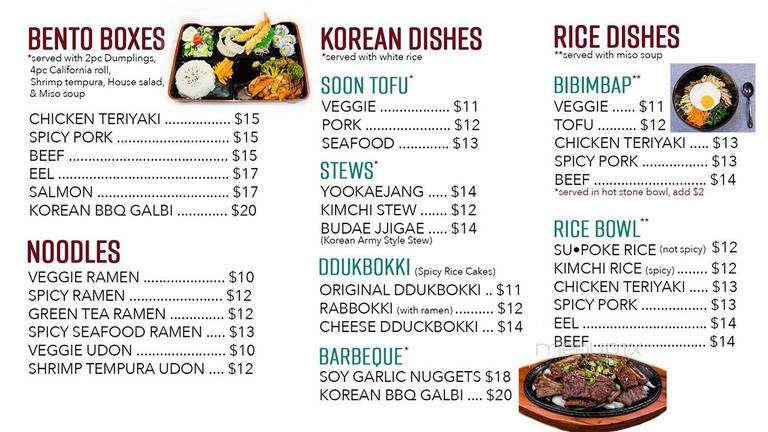 SuPoke - New York, NY menu_pic