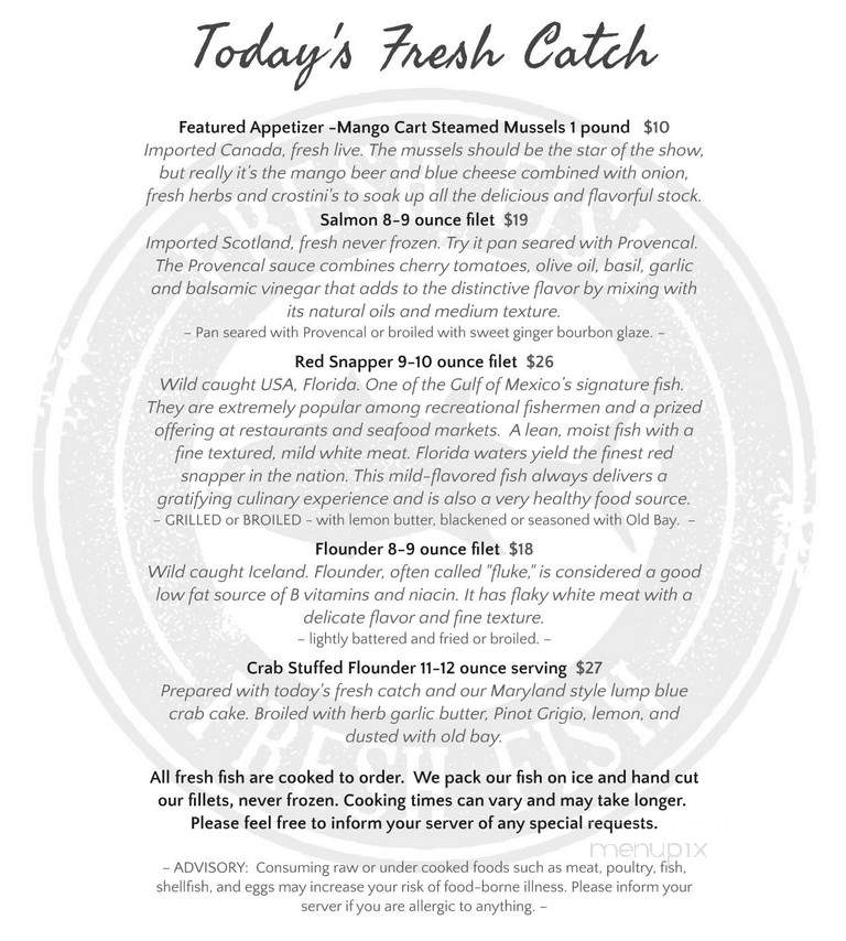 Broad Street Market Restraurant - Brooksville, FL menu_pic