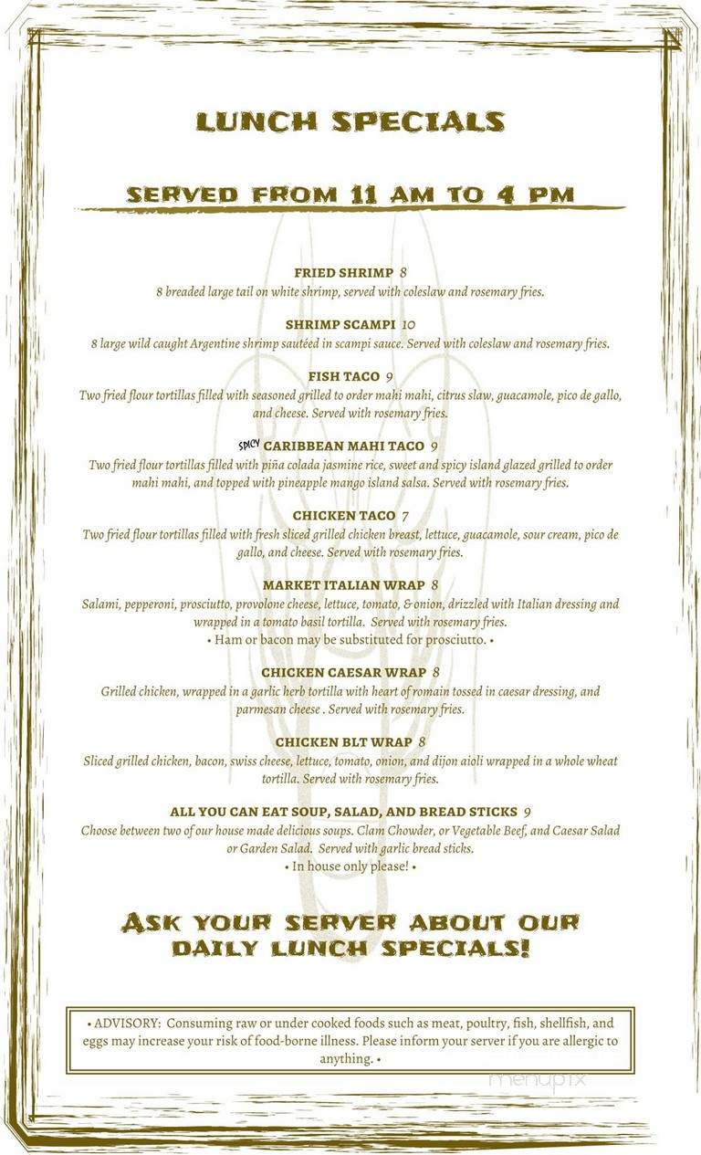 Broad Street Market Restraurant - Brooksville, FL menu_pic