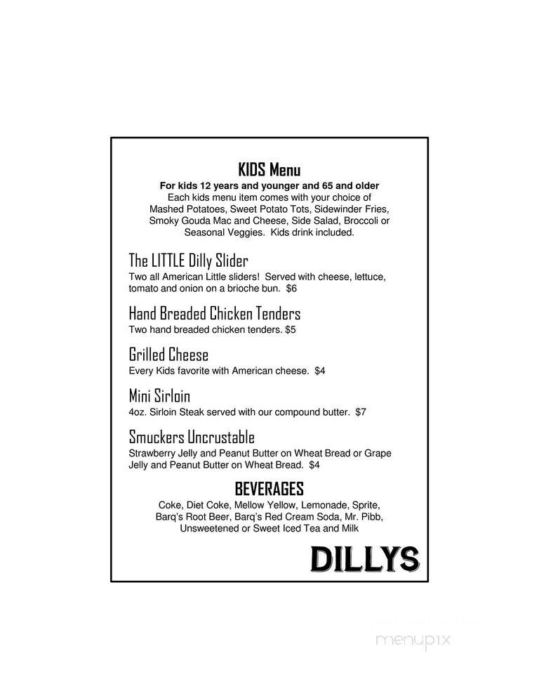 Dillys Restaurant and Bar - Akron, IN