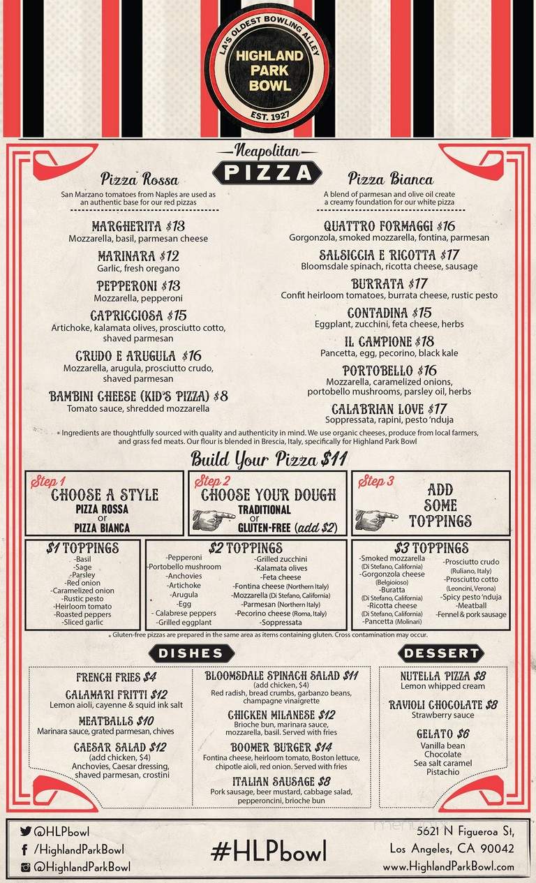 Highland Park Wines - Los Angeles, CA menu_pic