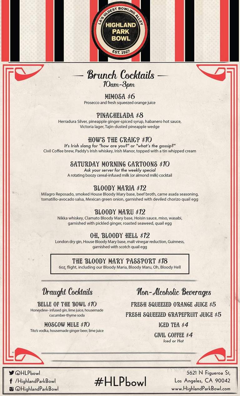 Highland Park Wines - Los Angeles, CA menu_pic