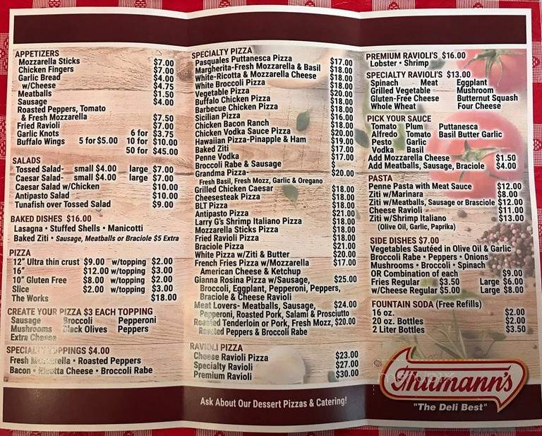 Gianna Rosinas - Green Brook Township, NJ menu_pic