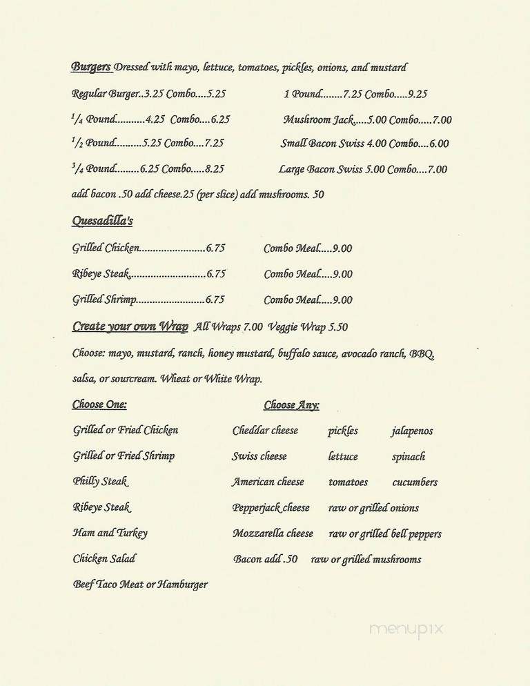 Fiorella's - Poplarville, MS menu_pic