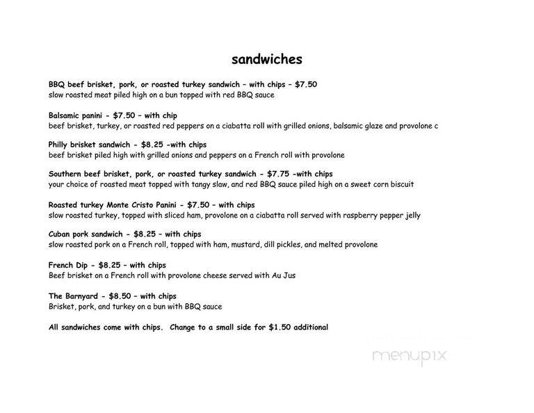 Meat @ Kennison's - Cheyenne, WY menu_pic