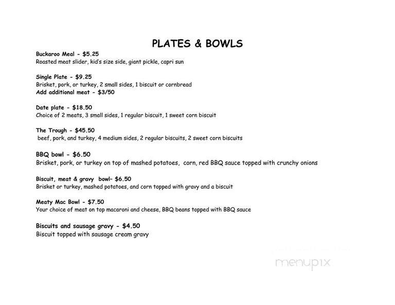 Meat @ Kennison's - Cheyenne, WY menu_pic
