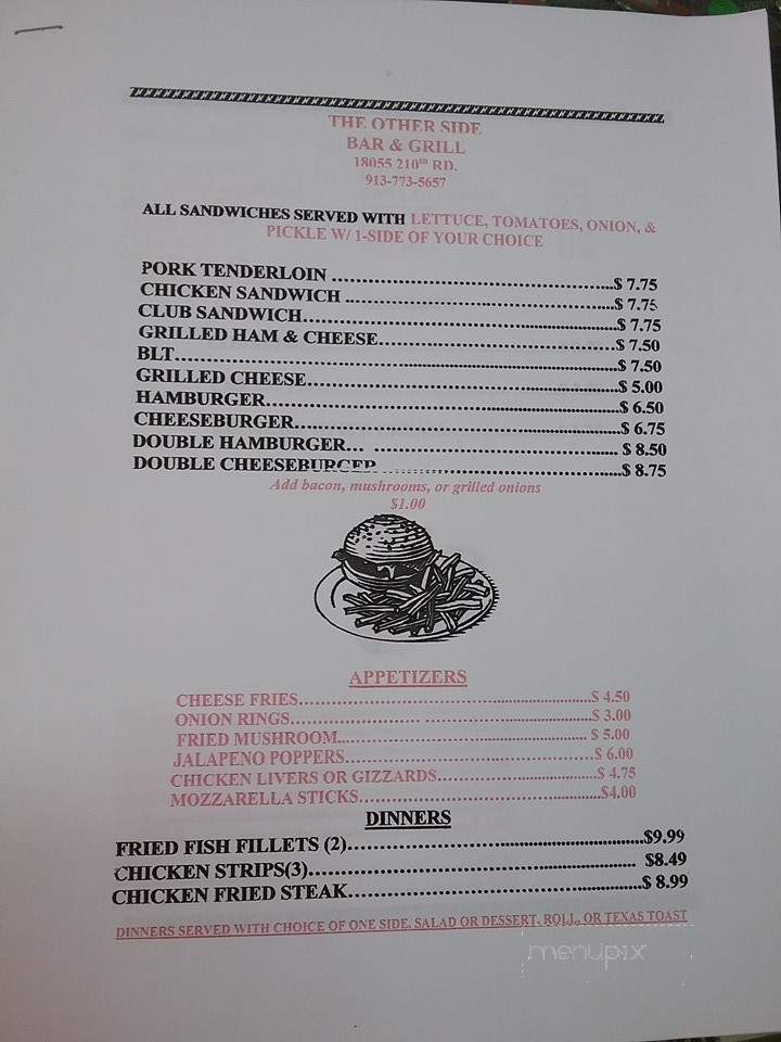 Potter Country Store & Bakery - Atchison, KS menu_pic