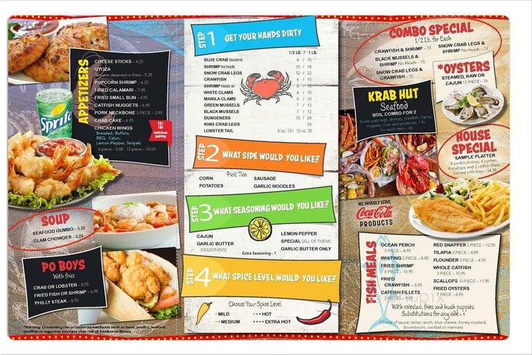 The Krab Hut - Duluth, GA menu_pic