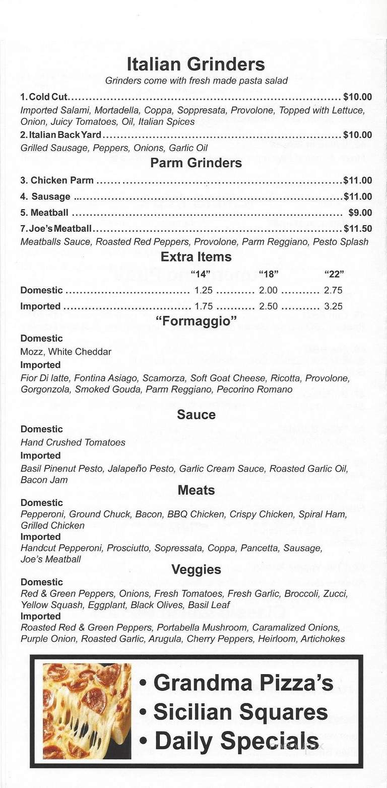 Slice House - Agawam, MA menu_pic