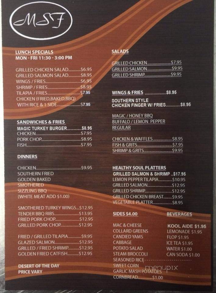 Magic Soul Food - Oakland Park, FL menu_pic