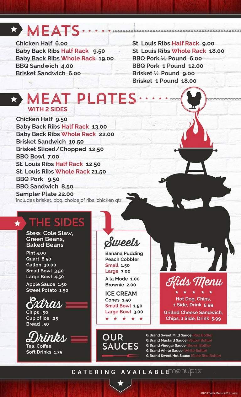 G Brand BBQ - Crawford, GA menu_pic