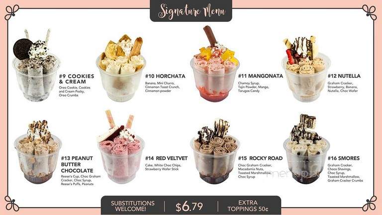 Ice Cream Chef - West Covina, CA menu_pic