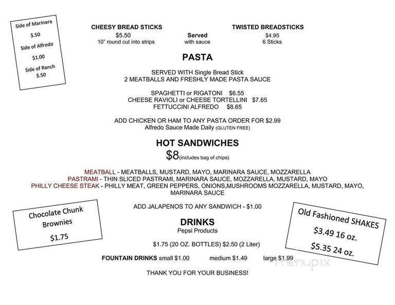 4 Brothers Pizza - Layton, UT menu_pic