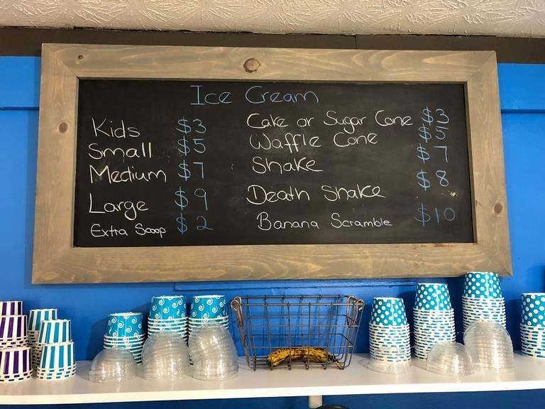 Ice Dreams Ice Cream and Coffee Shop - Fort Mitchell, AL menu_pic