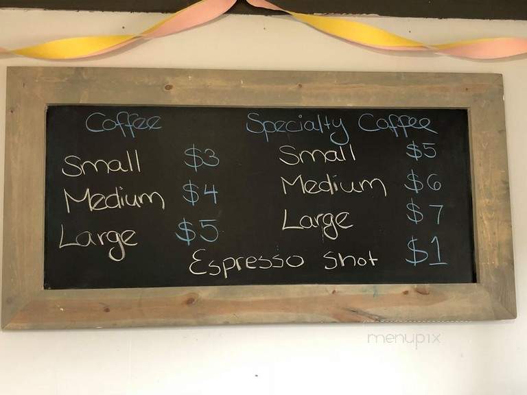 Ice Dreams Ice Cream and Coffee Shop - Fort Mitchell, AL menu_pic