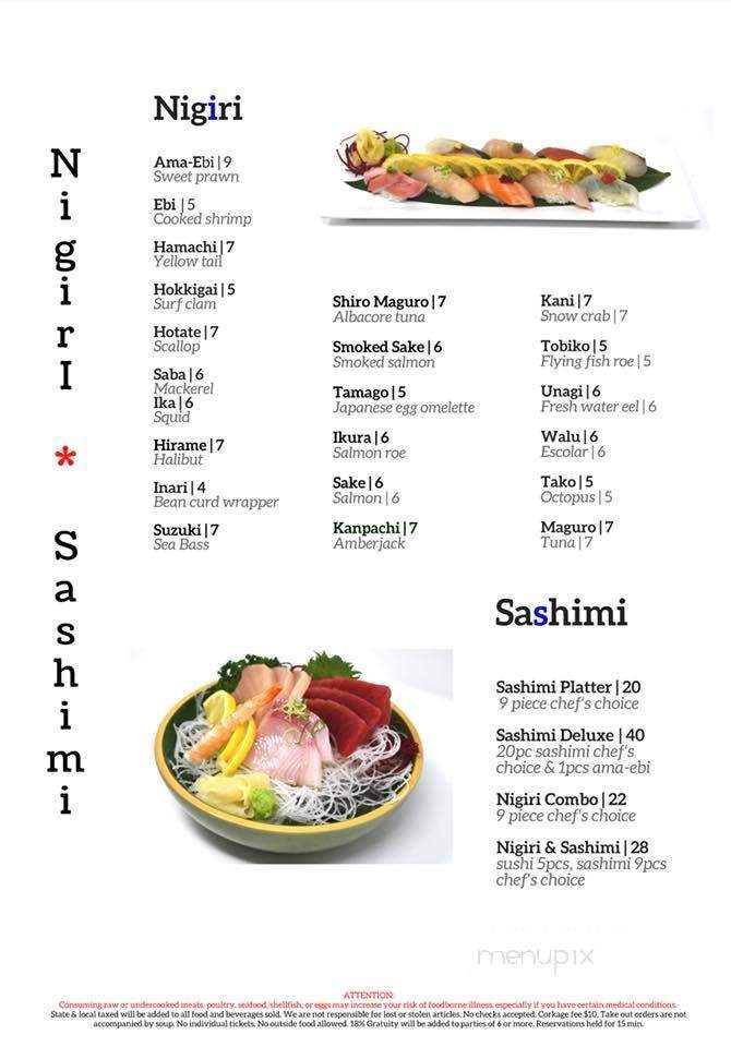 O-Toro Sushi & Shabu - Sacramento, CA menu_pic