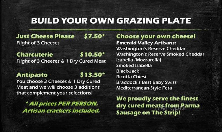 The Marketplace at Emerald Valley - Washington, PA menu_pic