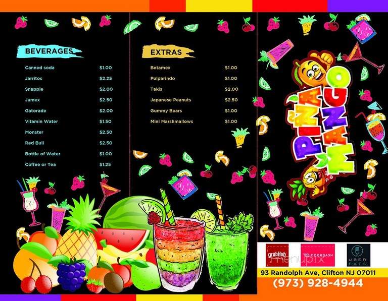 Pina Mango - Clifton, NJ menu_pic