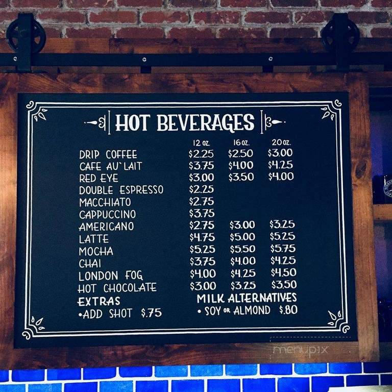 Scorpion Bay Coffee - Pismo Beach, CA menu_pic